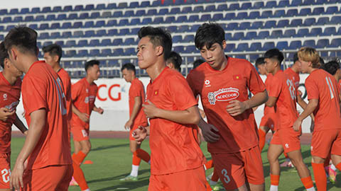  Khuất Văn Khang quá tải, U23 Việt Nam giao hữu với ‘khách mời quốc tế’ đáng kể